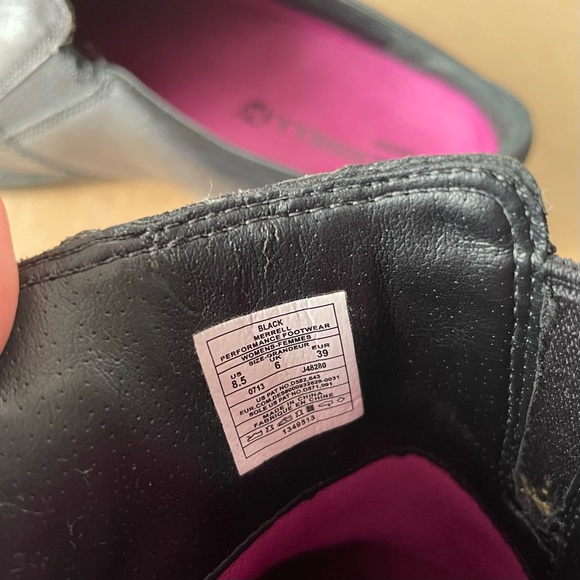 Merrell Women’s Black Leather Slip On Clogs Mules 8.5 - Picture 4 of 4